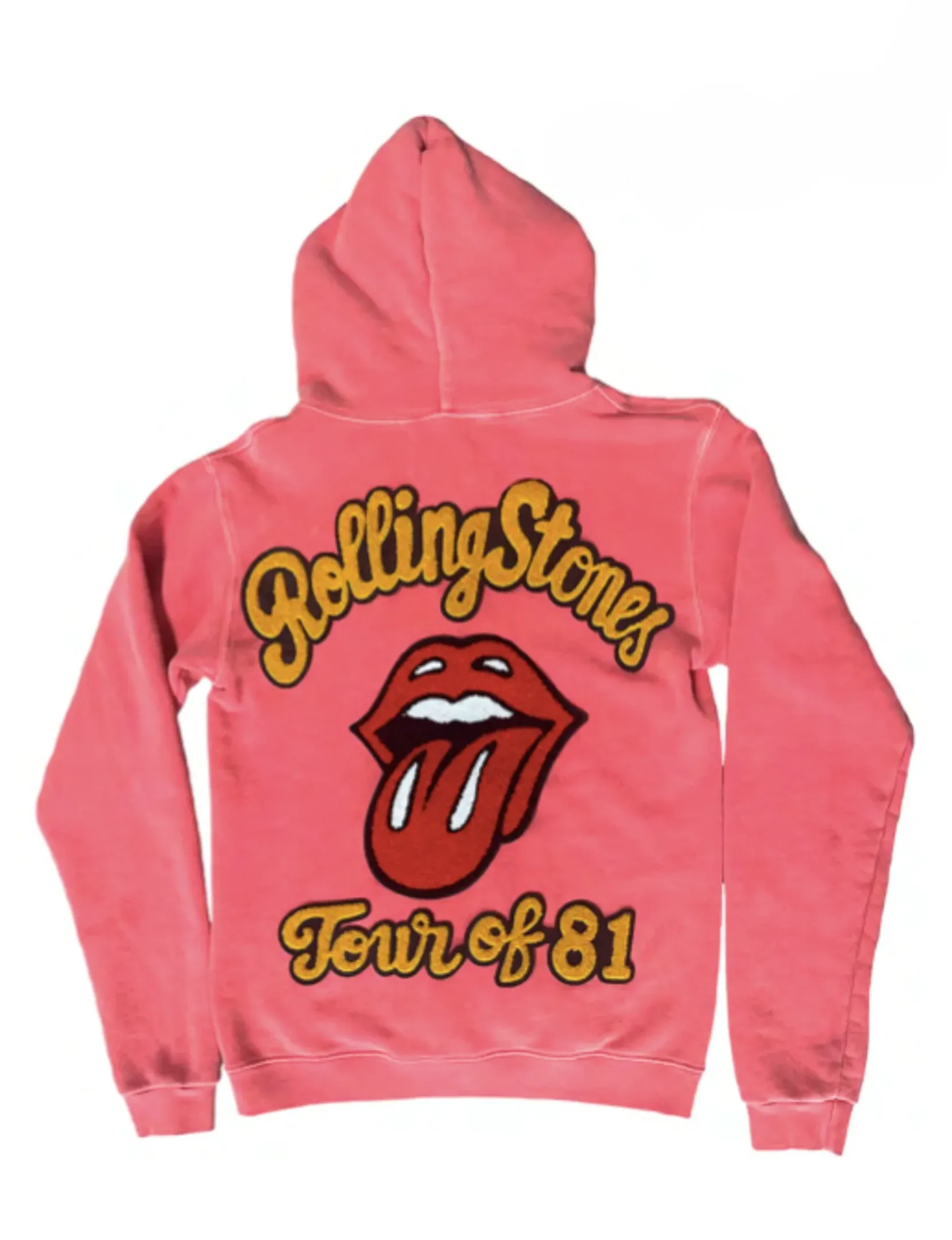 The Rolling Stones Zip Fleece, Cherry