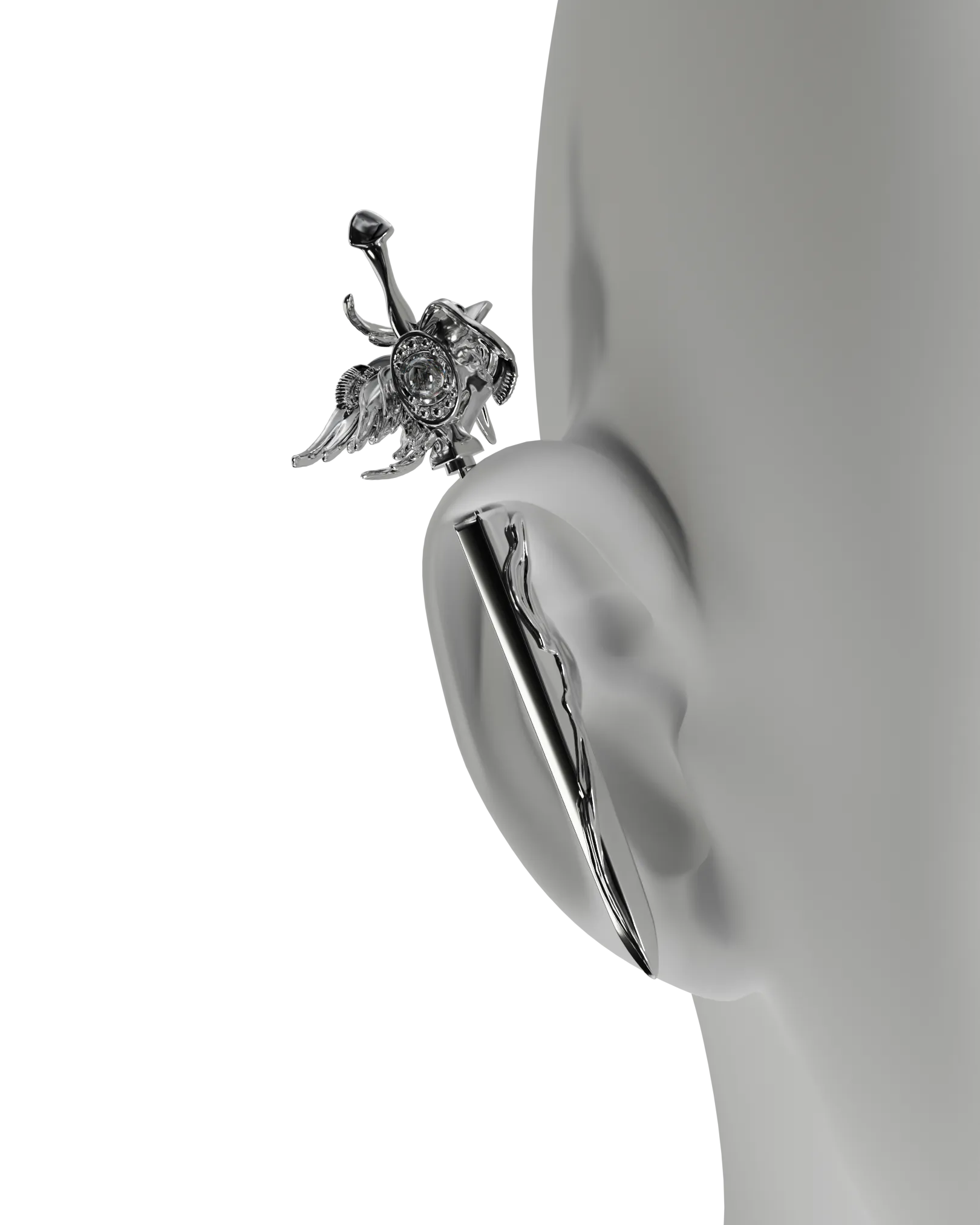 TORNADOSONG丨Holy Sword Earring-Wings