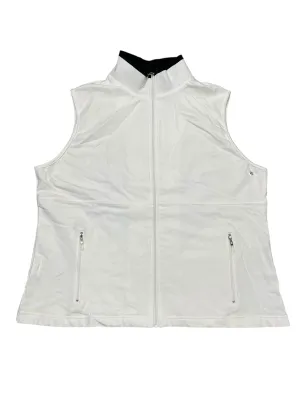 Vest Other By Izod In White, Size:Xl