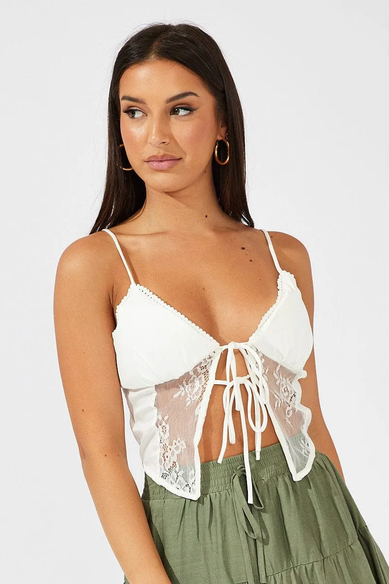 White Cami Top