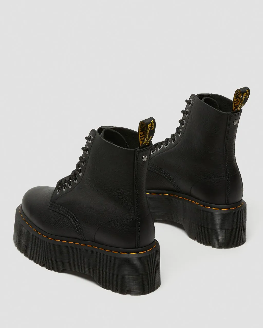 Women's 1460 Pascal Max Leather Platform Boots Black