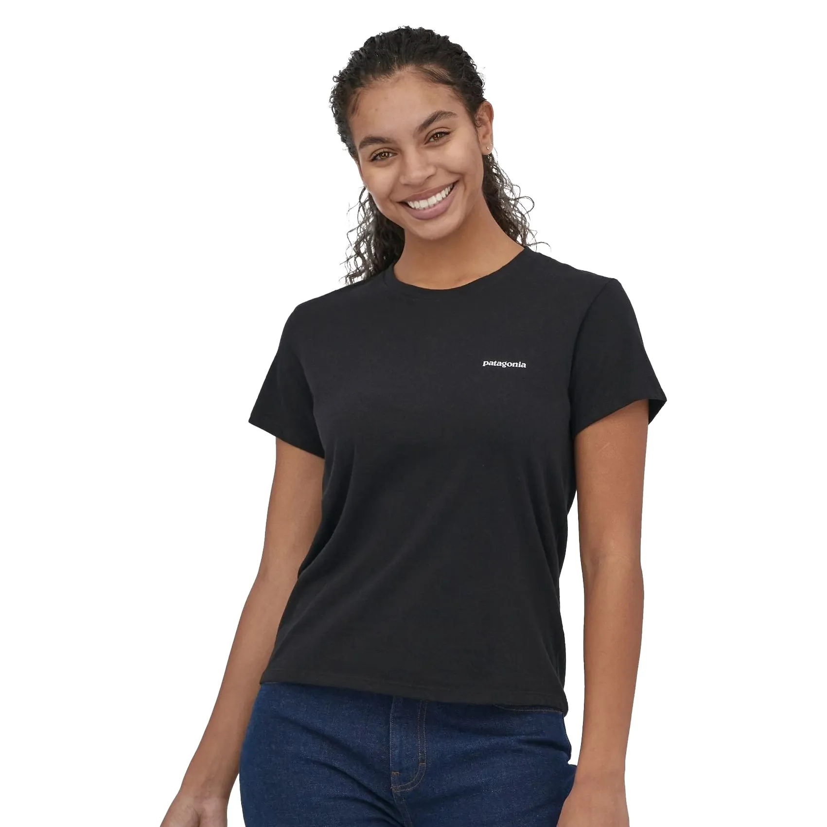 Womens Patagonia P-6 Logo Responsibili-Tee